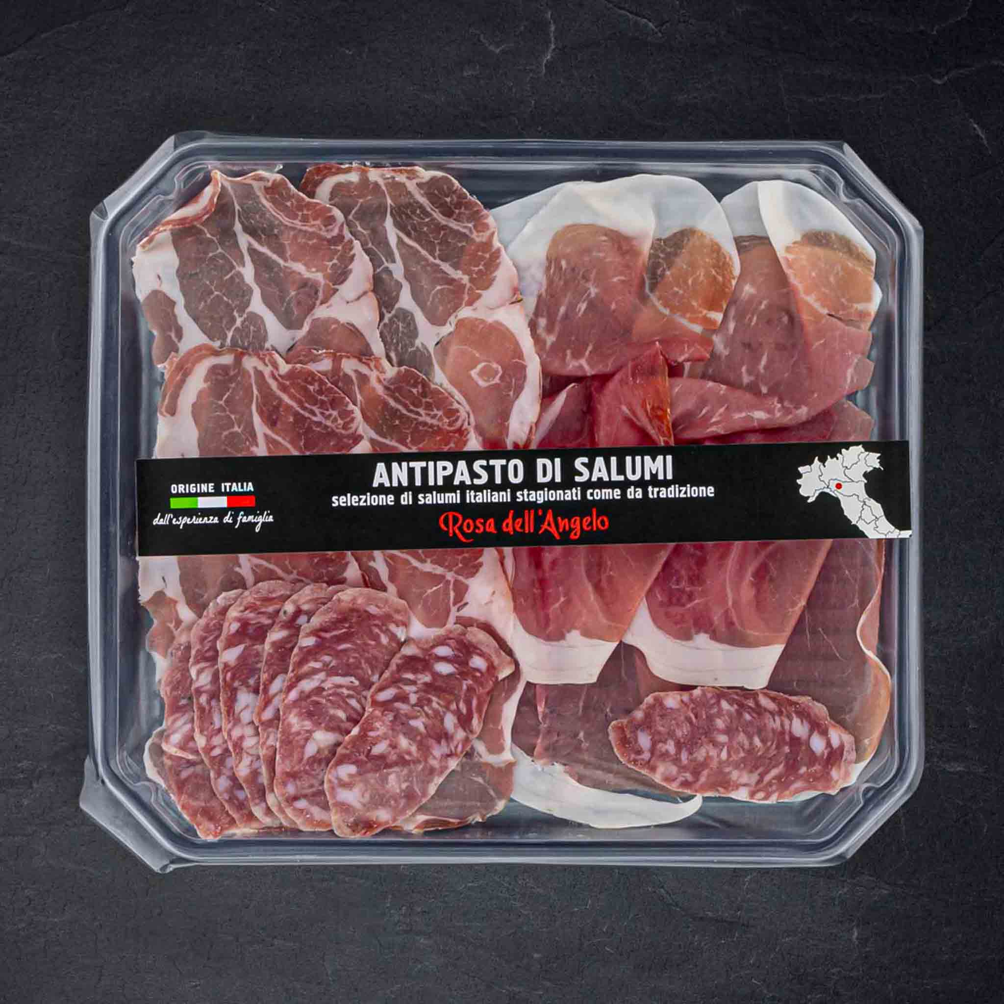 827282_Antipasti_gemischter_Schinken_und_Salami_Teller Produktbild: 827282_Antipasti_gemischter_Schinken_und_Salami_Teller