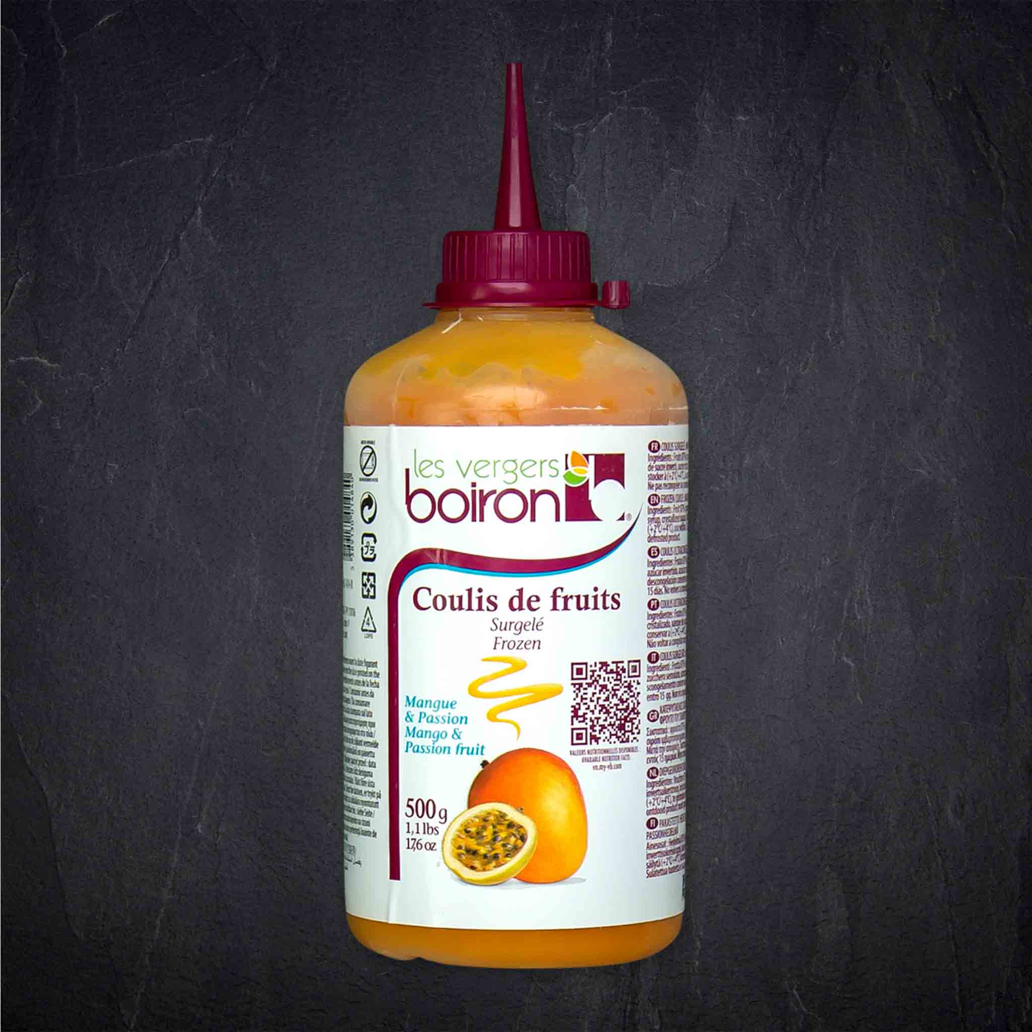 58483_TK_Fruchtsauce_Exotique_500g_Boiron_3_B2BFP Produktbild: 58483_TK_Fruchtsauce_Exotique_500g_Boiron