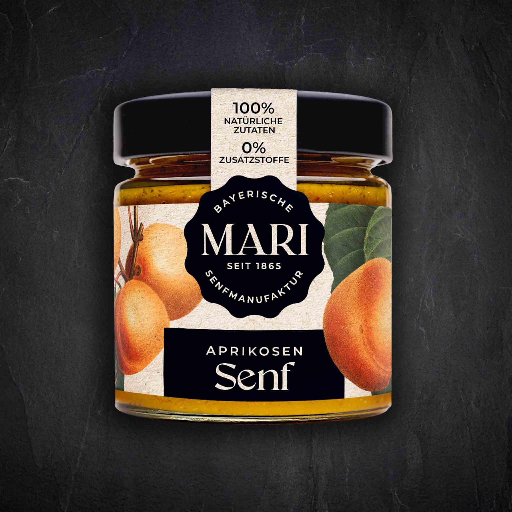 Mari senf aprikose 180 ml Produktbild: Mari senf aprikose 180 ml
