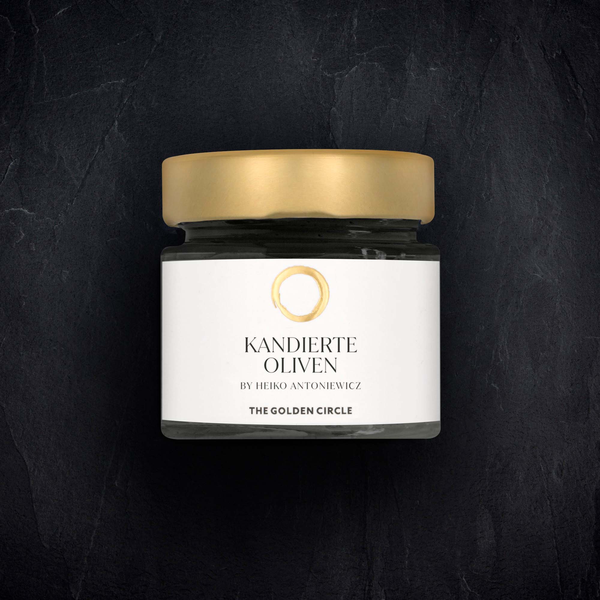 Kandierte oliven by heiko antoniewicz the golden circle Produktbild: Kandierte oliven by heiko antoniewicz the golden circle