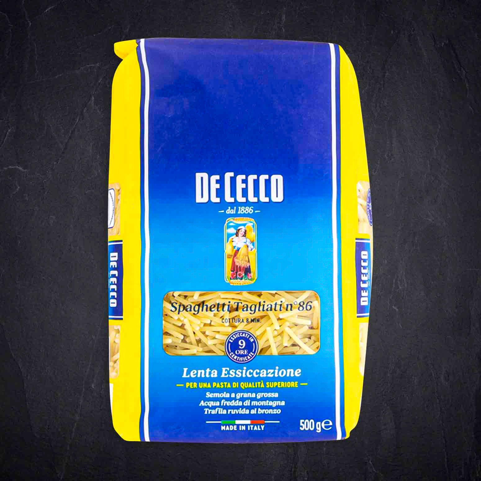 Produktbild: 265164_Spagghetti_Tagliati_-86_500g_CECCO