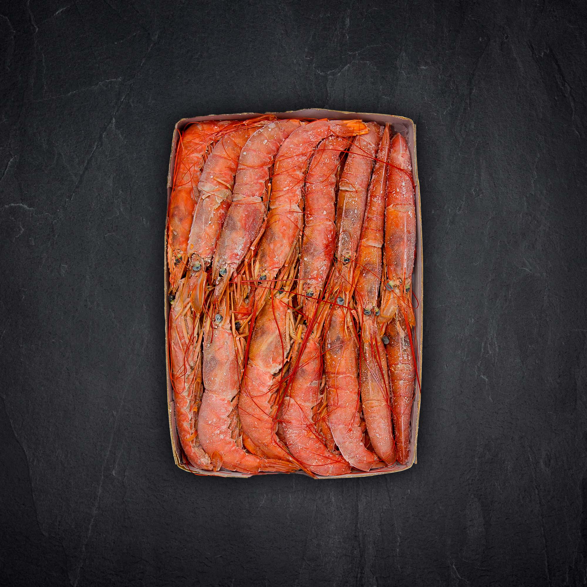 146447_Garnelen_rot_mit_kopf_mit_Schale Produktbild: 146447_Garnelen_rot_mit_kopf_mit_Schale