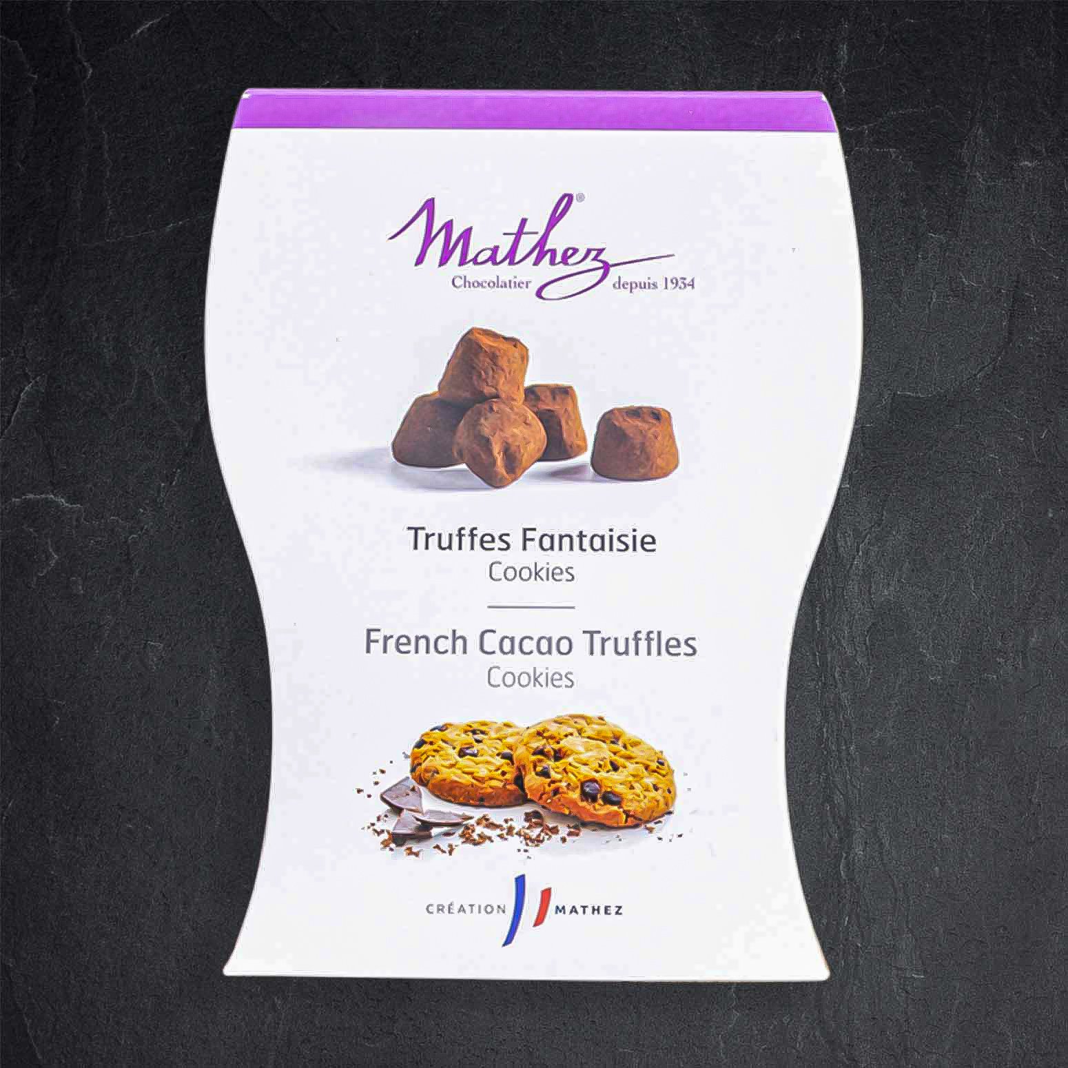 Produktbild: 517440_Schokoladentrueffel_TRUFFES_FANTAISIE_Cookies_250g_MATHEZ