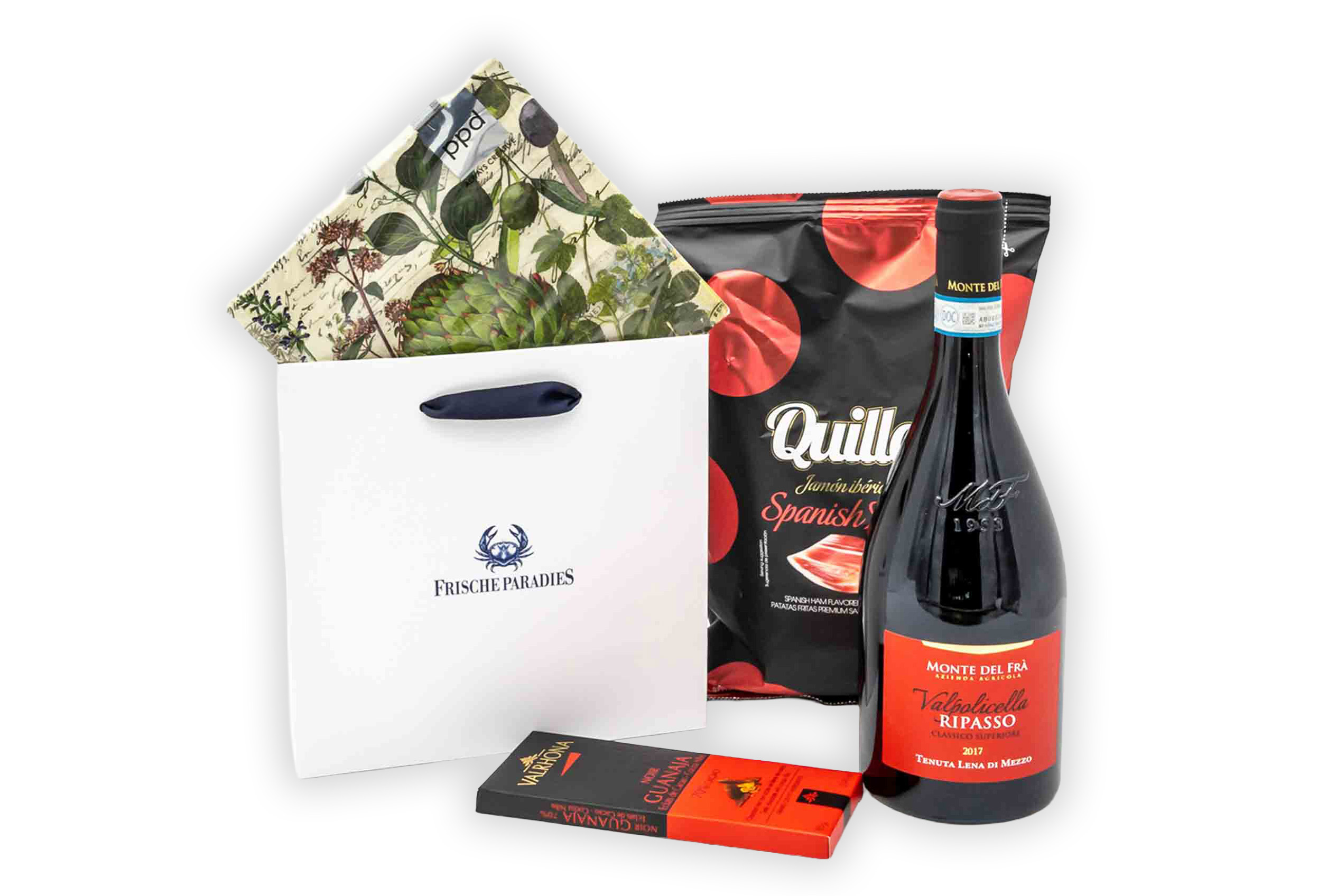 hampers, gift box, wein, schokolade, praline