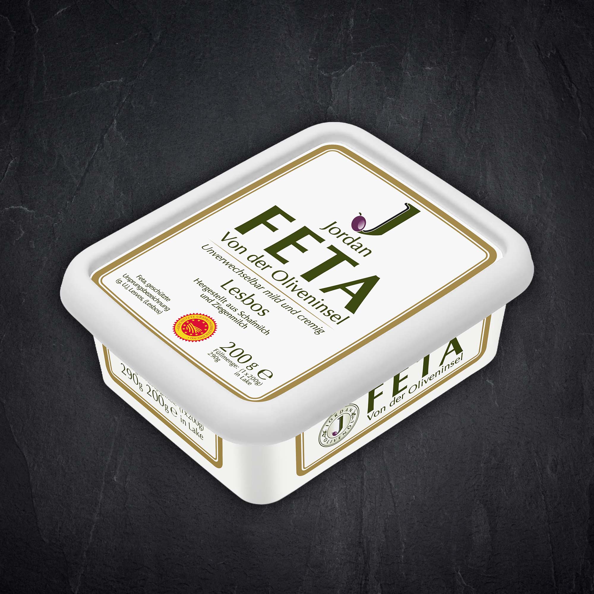 Olivenbutter, Feta, 200 g, Hersteller-Label, Naturprodukt
