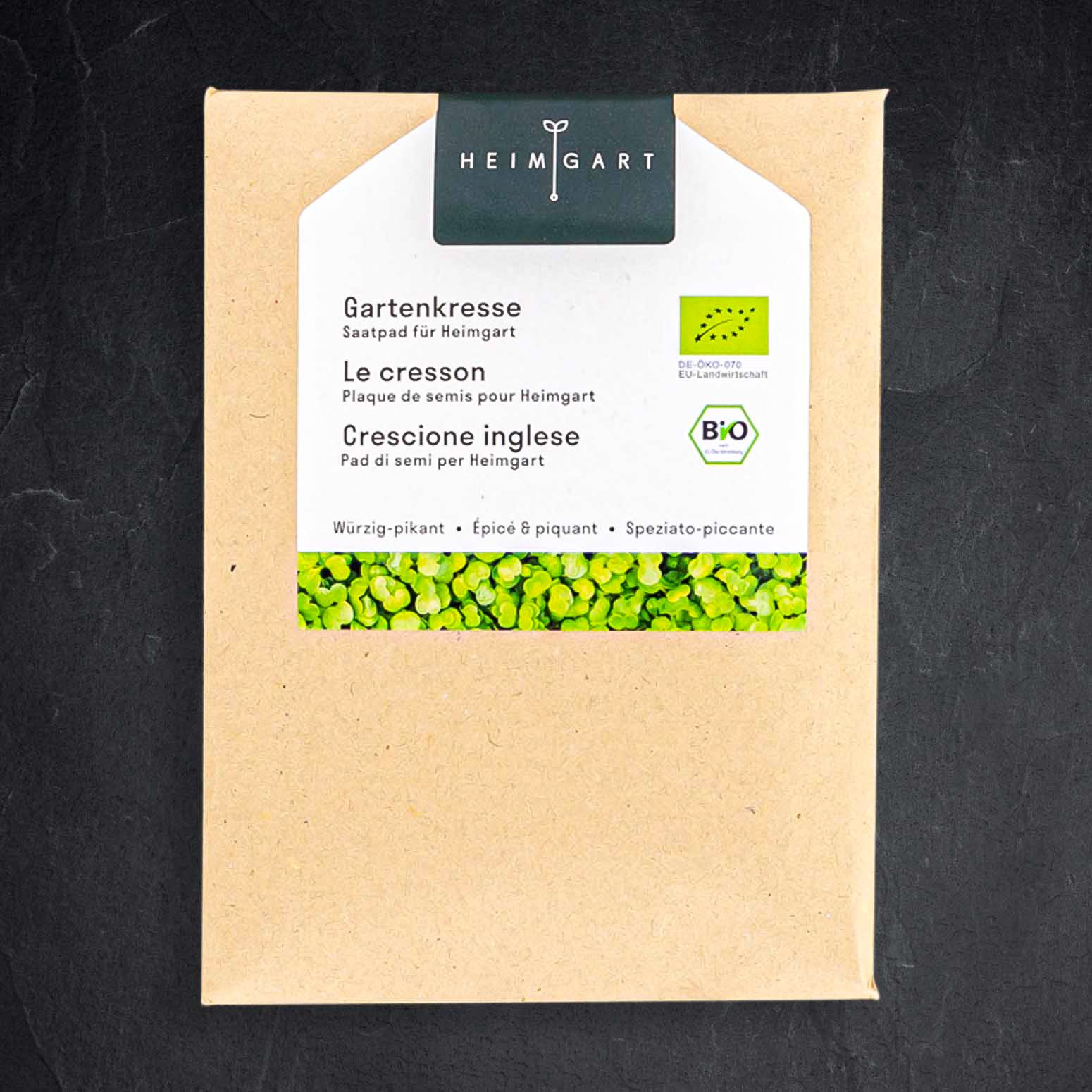 831909_Bio_Saatpad_Kartenkresse Produktbild: 831909_Bio_Saatpad_Kartenkresse