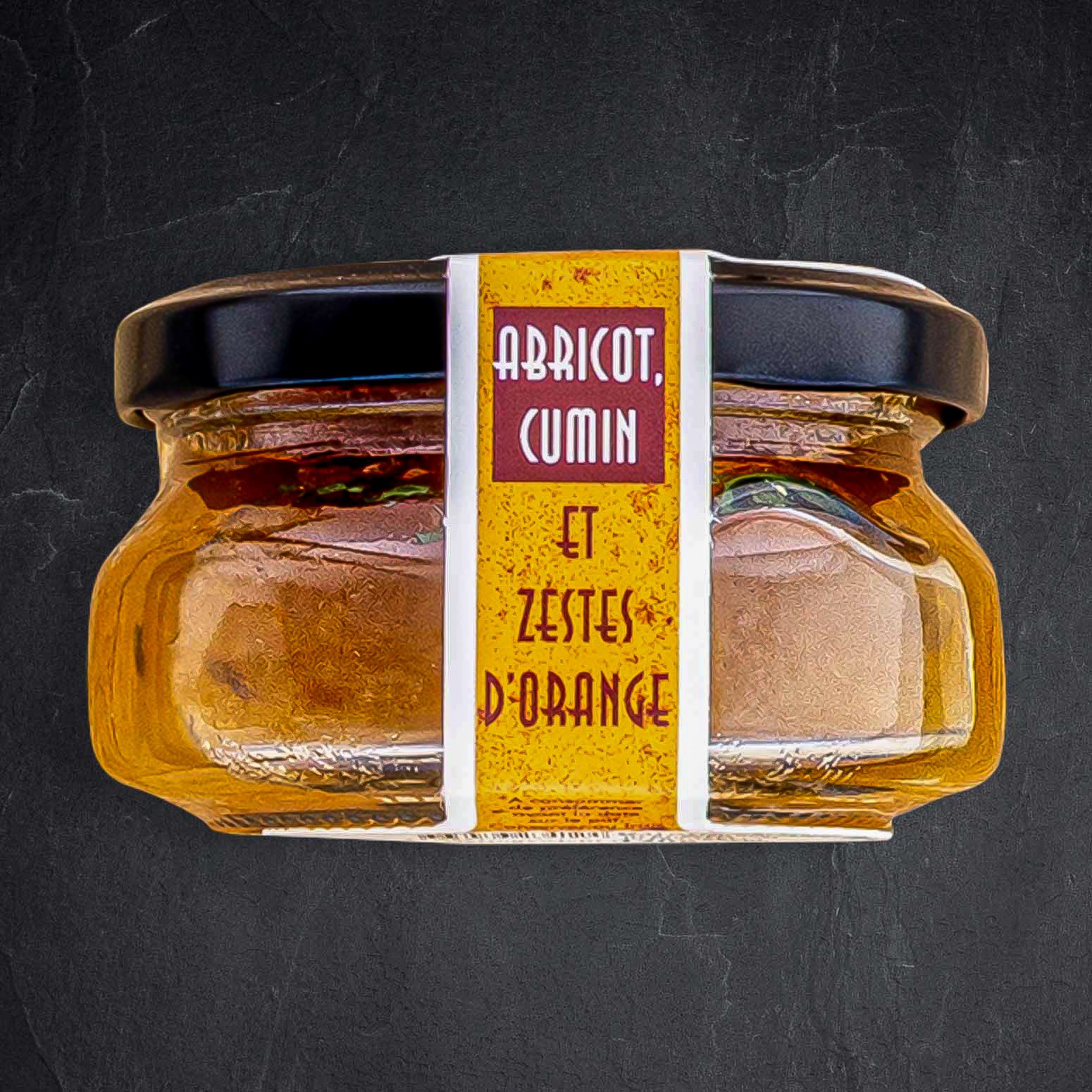 851881_Konfituere_zum_Kaese_Apri_Kuemmel_Orange_120g Produktbild: 851881_Konfituere_zum_Kaese_Apri_Kuemmel_Orange_120g