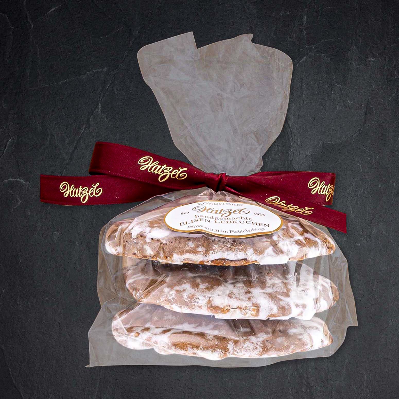 Produktbild: 945337_3er_Elisen_Lebkuchen_mit_Zuckerglasur_und_Mandeln