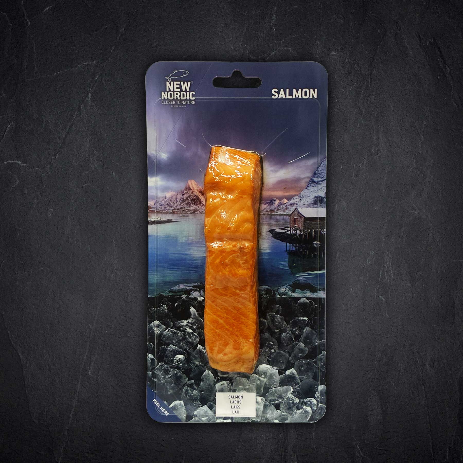 Stremellachs heißgeräuchert Natur