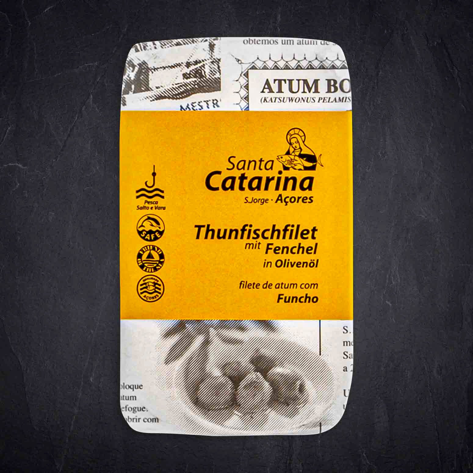 Produktbild: 218161_Thunfischfilet_in_Olivenoel_mit_Fenchel_120g_SANTA
