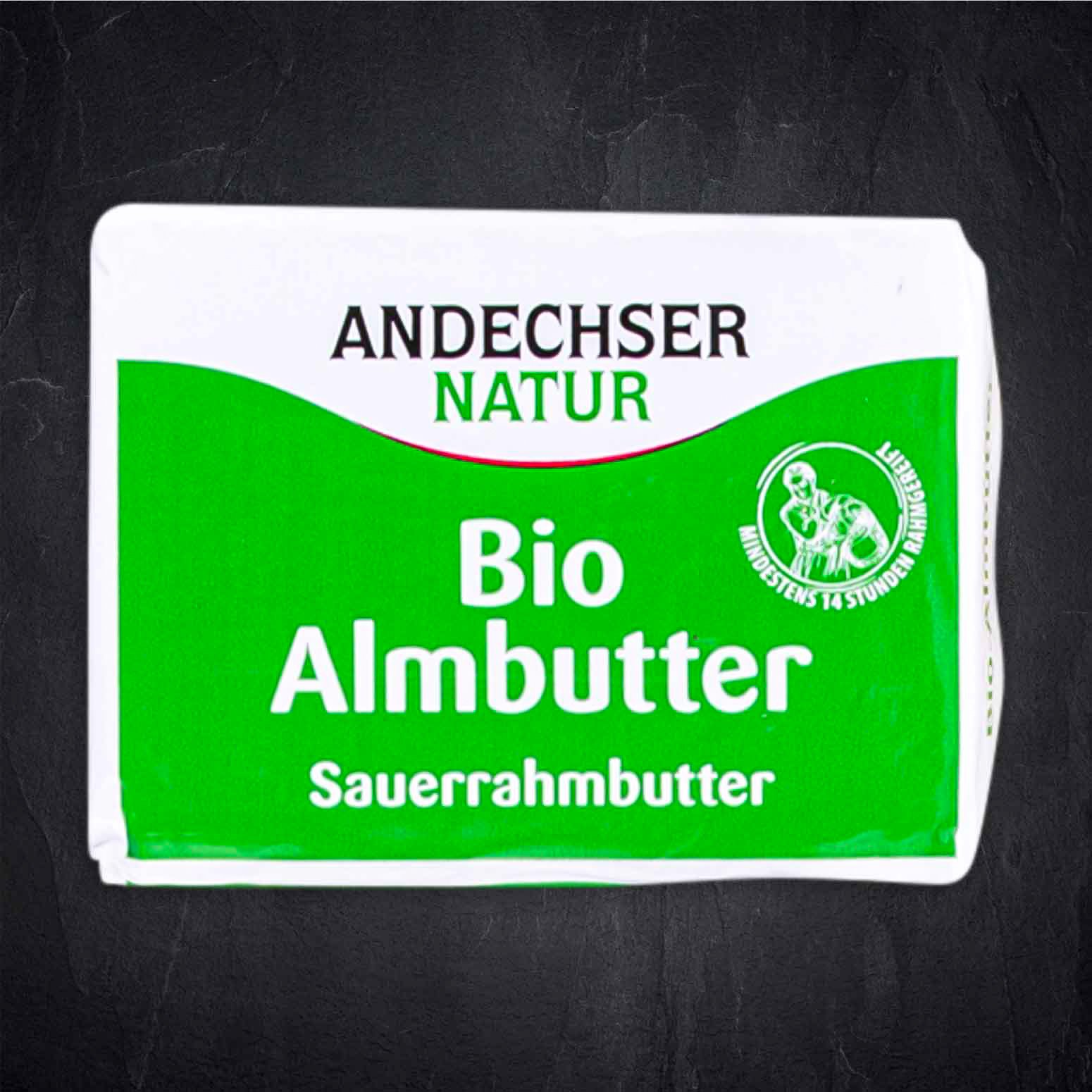 705547_BIO_ALMBUTTER_250g_ANDECHSER Produktbild: 705547_BIO_ALMBUTTER_250g_ANDECHSER