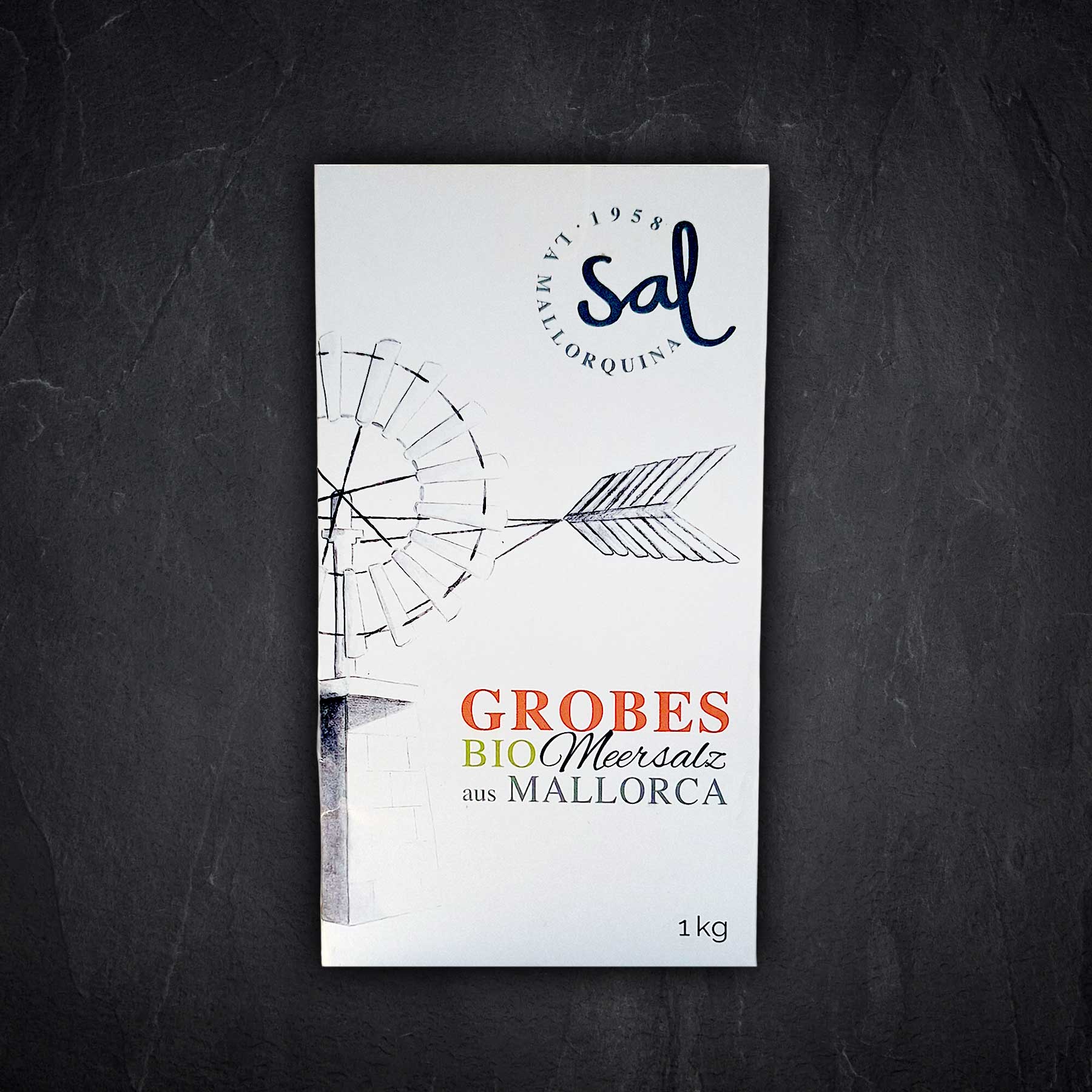 Flor de Sal d'Es Trenc Meersalz grob