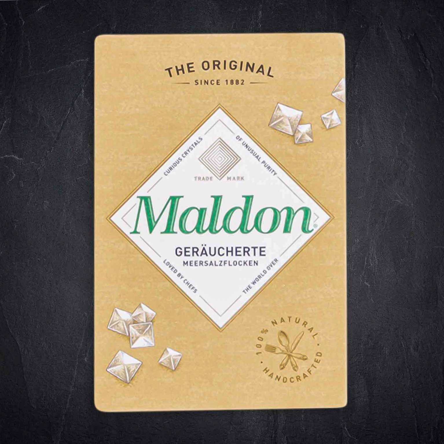 Produktbild: 713970_Meersalzkristalle_geraeuchert_250g_MALDON