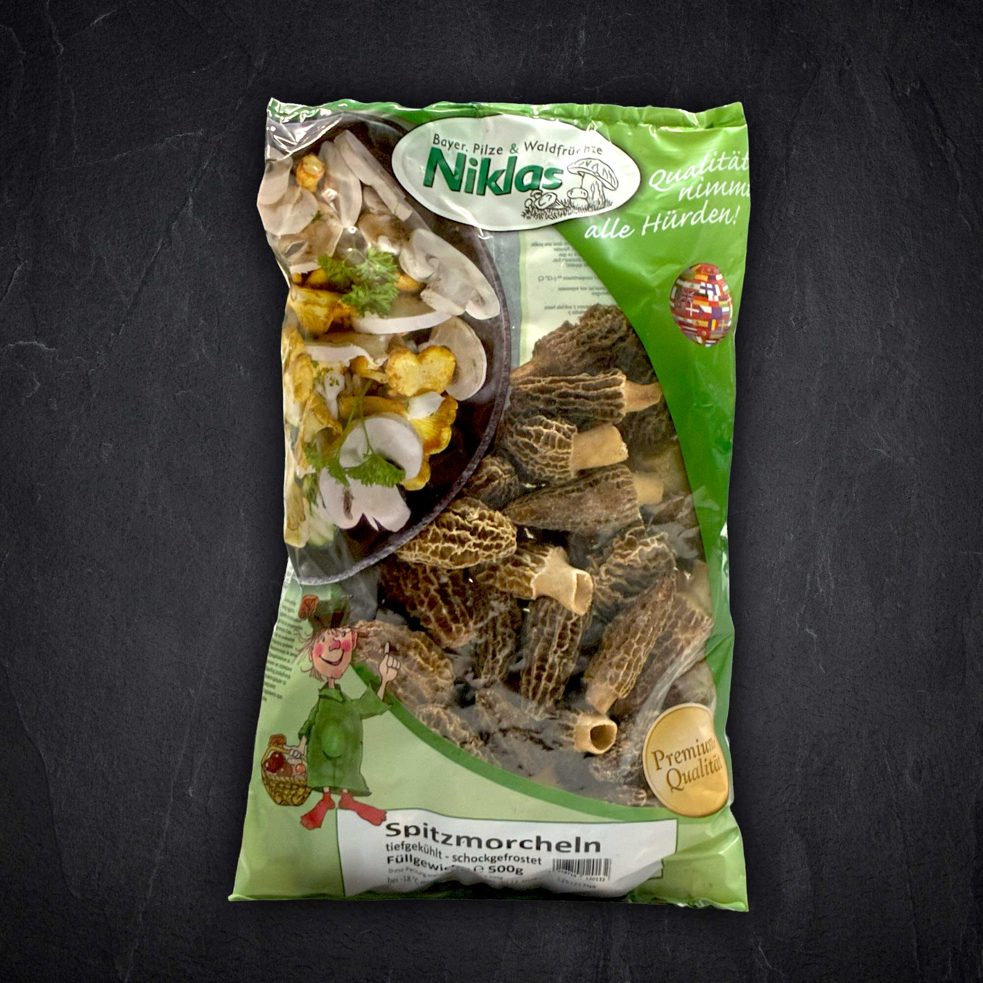 Spitzmorcheln unblanchiert